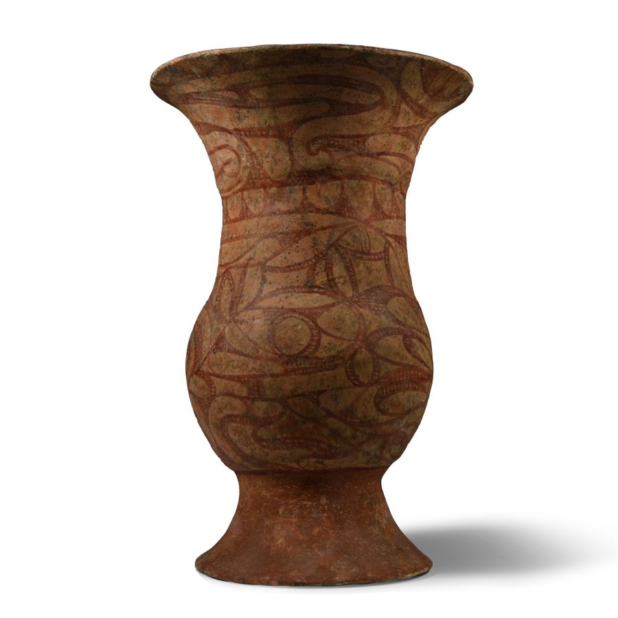 Ban Chiang Period Painted Tall Vase