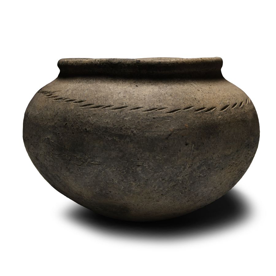 Large Bronze Age Grey Ware Storage Jar