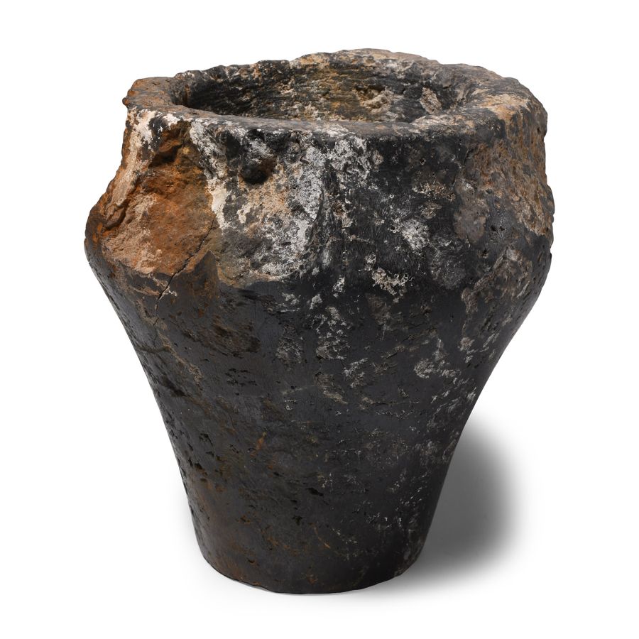 Minoan Black Stone Vessel