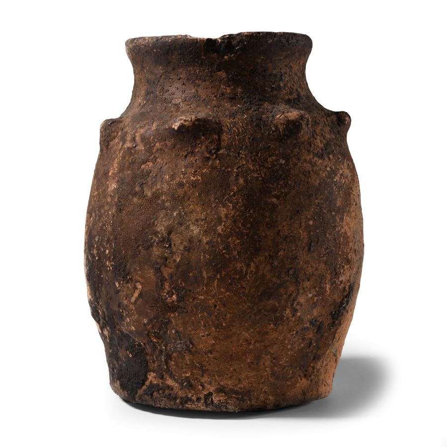 Western Asiatic Terracotta Storage Vessel
