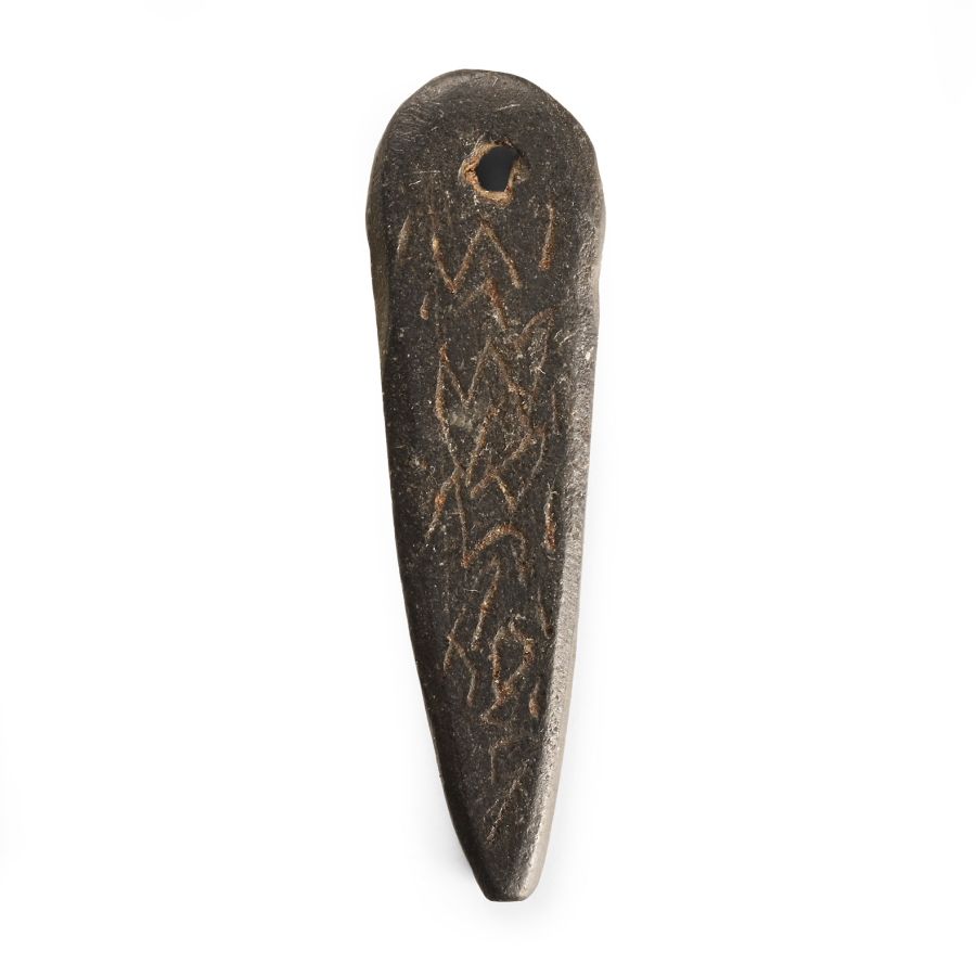Egyptian Hardstone Pendant with Inscription