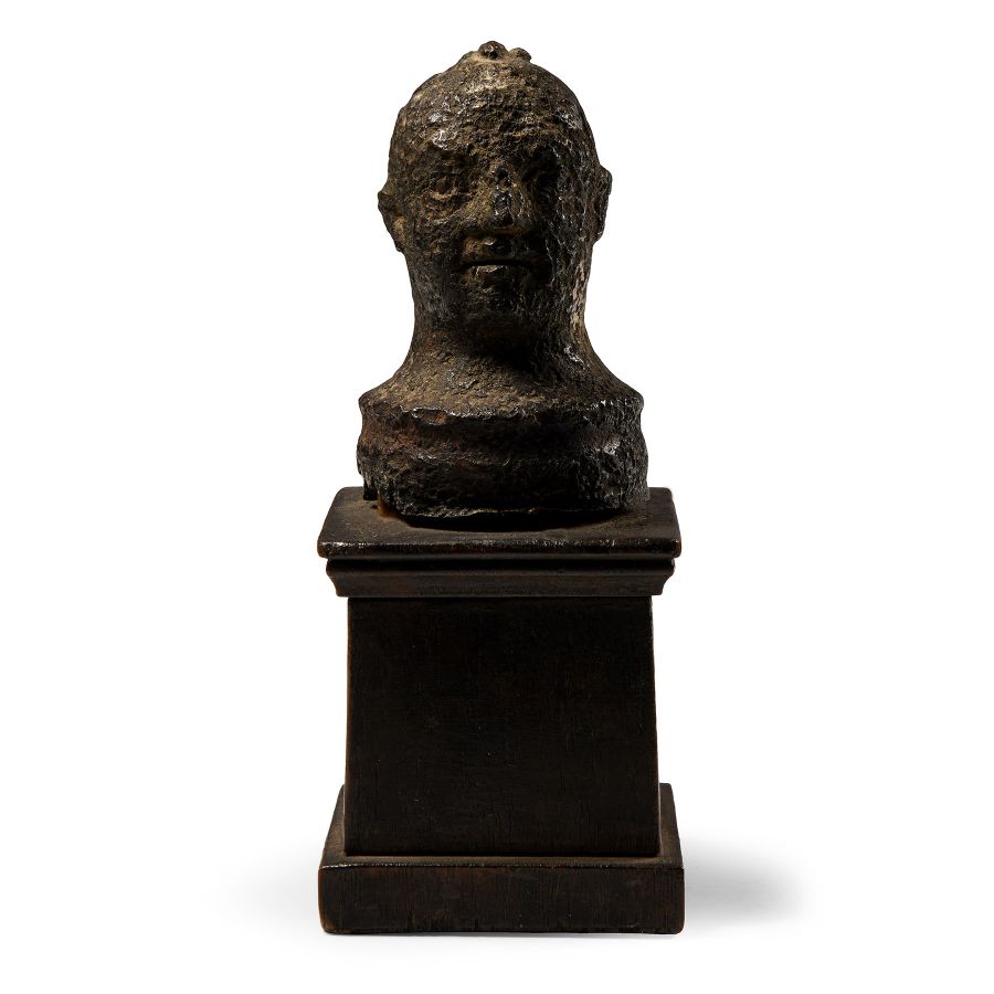 Bronze Bust with Phallus
