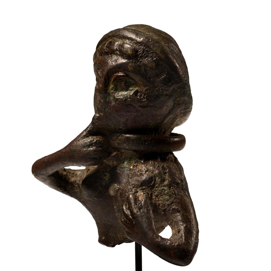 Eastern Roman Bronze Female Bust