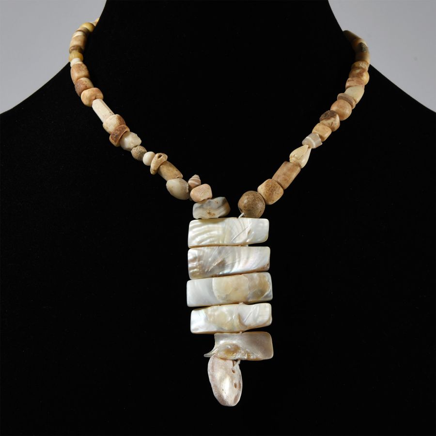Western Asiatic Mixed Stone Bead Necklace