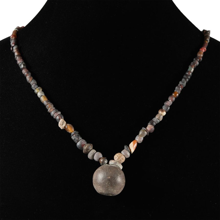 Western Asiatic Mixed Bead Necklace