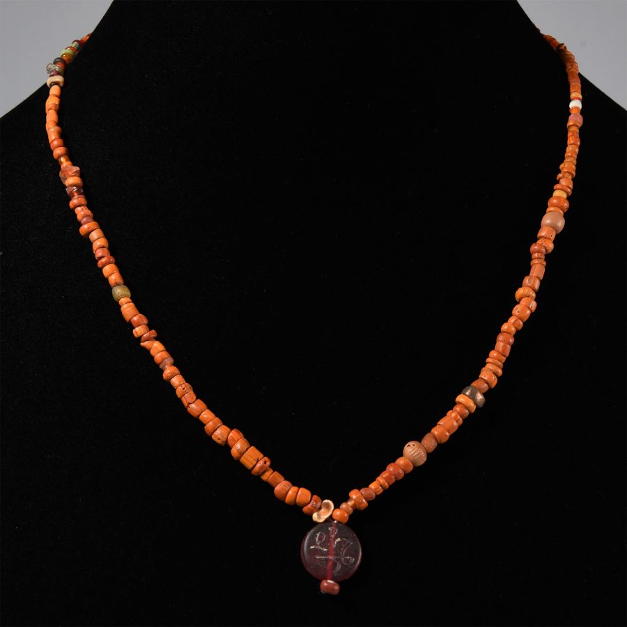 Western Asiatic Mixed Bead Necklace