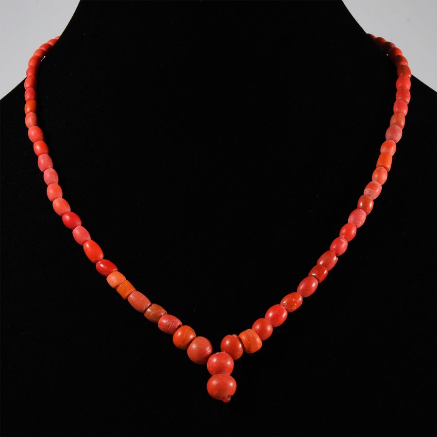 Western Asiatic Mixed Glass Bead Necklace