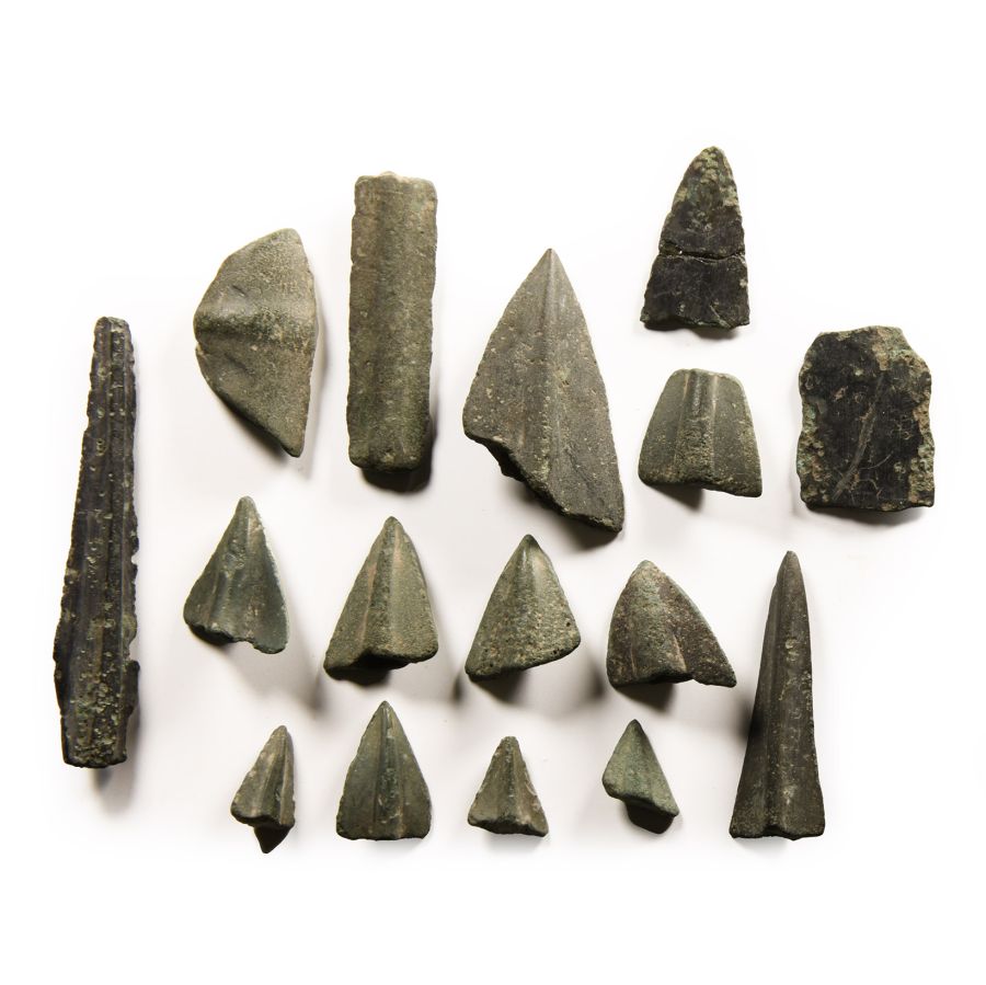 Bronze Age Spear Tip Collection