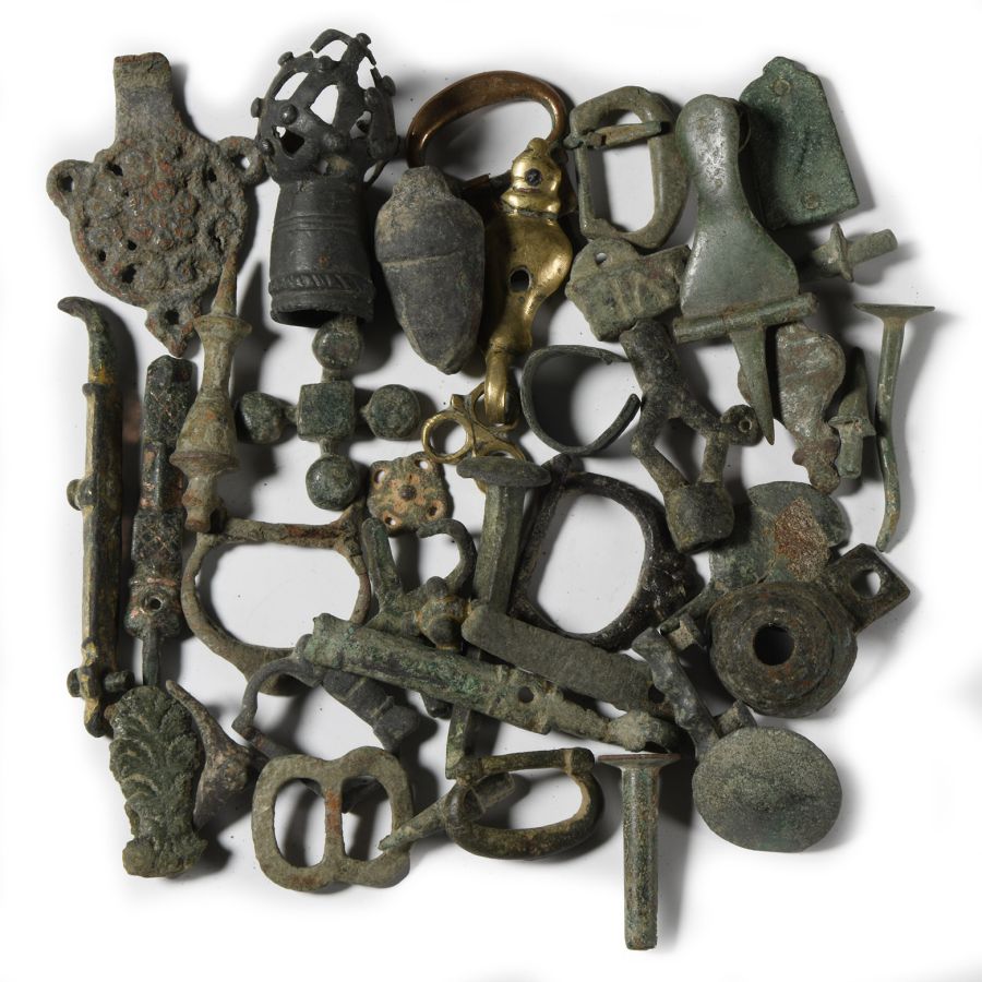 Medieval Bronze Artefact Group