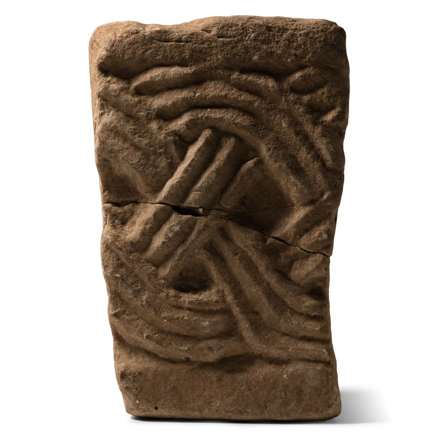 Saxon Monumental Cross Shaft Fragment