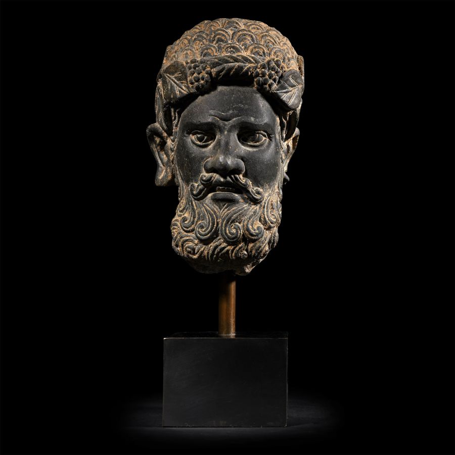 Gandharan Head of Dionysus