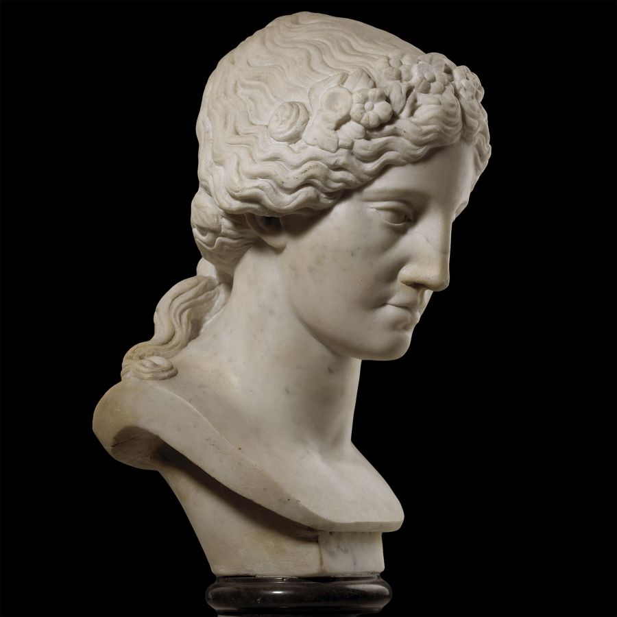 Marble Head of a Lady