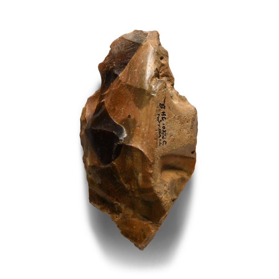 Stone Age Twydall Knapped Flint Proto-Handaxe