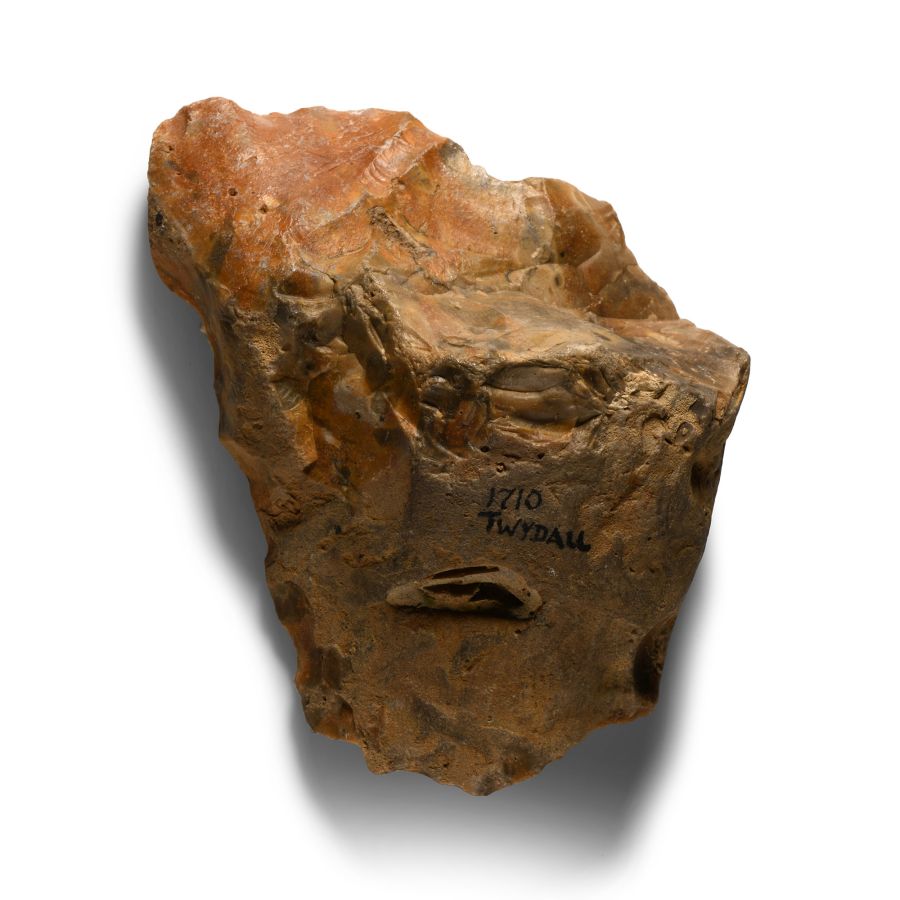 Stone Age Twydall Knapped Flint Proto-Handaxe