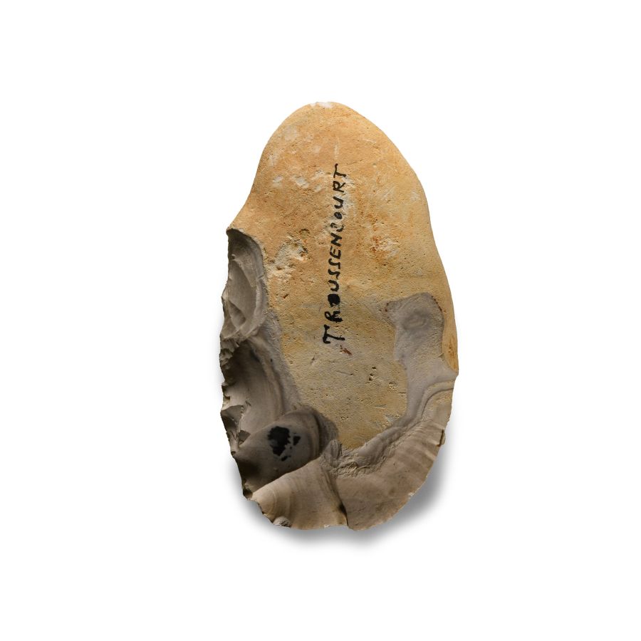 Stone Age 'Troussencourt' Knapped Flint Axehead