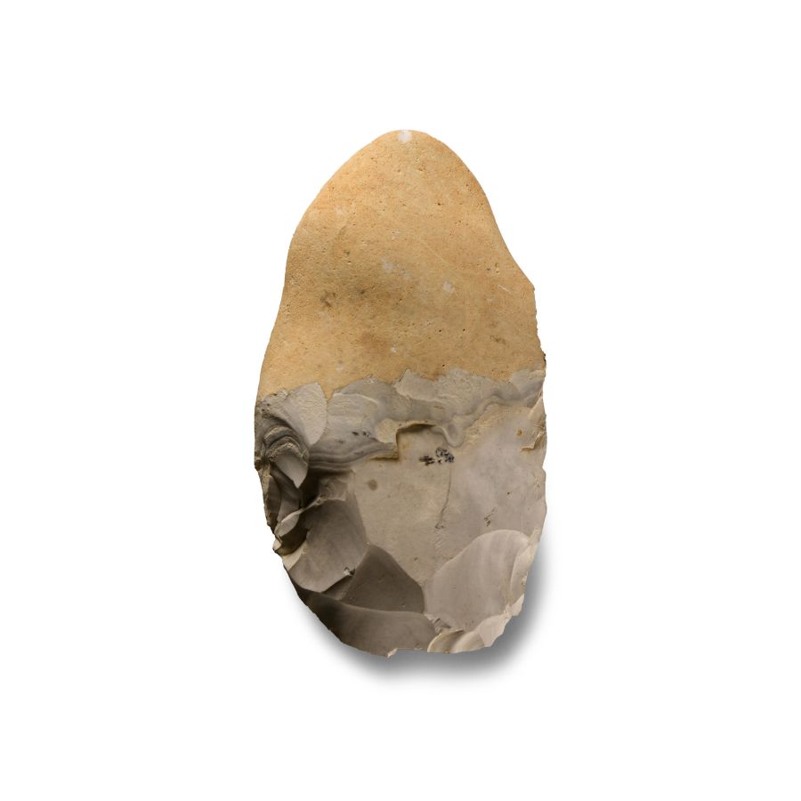 Stone Age 'Troussencourt' Knapped Flint Axehead