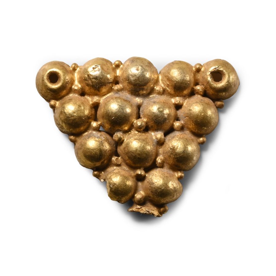 Medieval Gold Garter Clasp