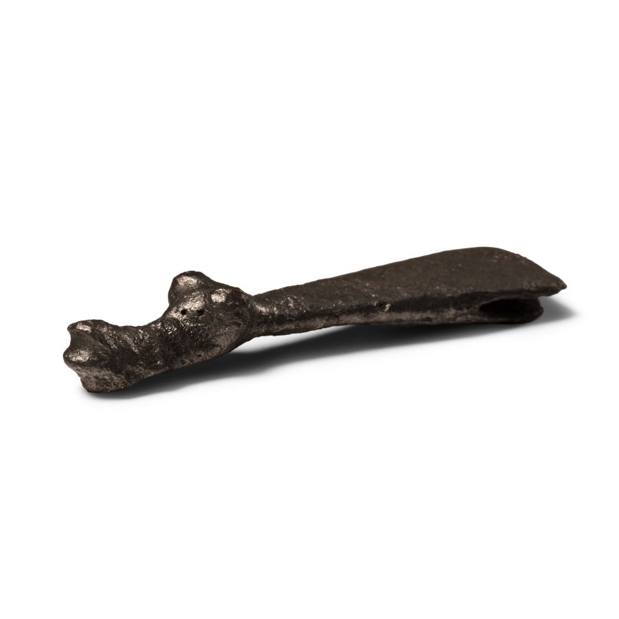 Anglo-Scandinavian Viking 'Essex' Bronze Dragon's Head Strap End