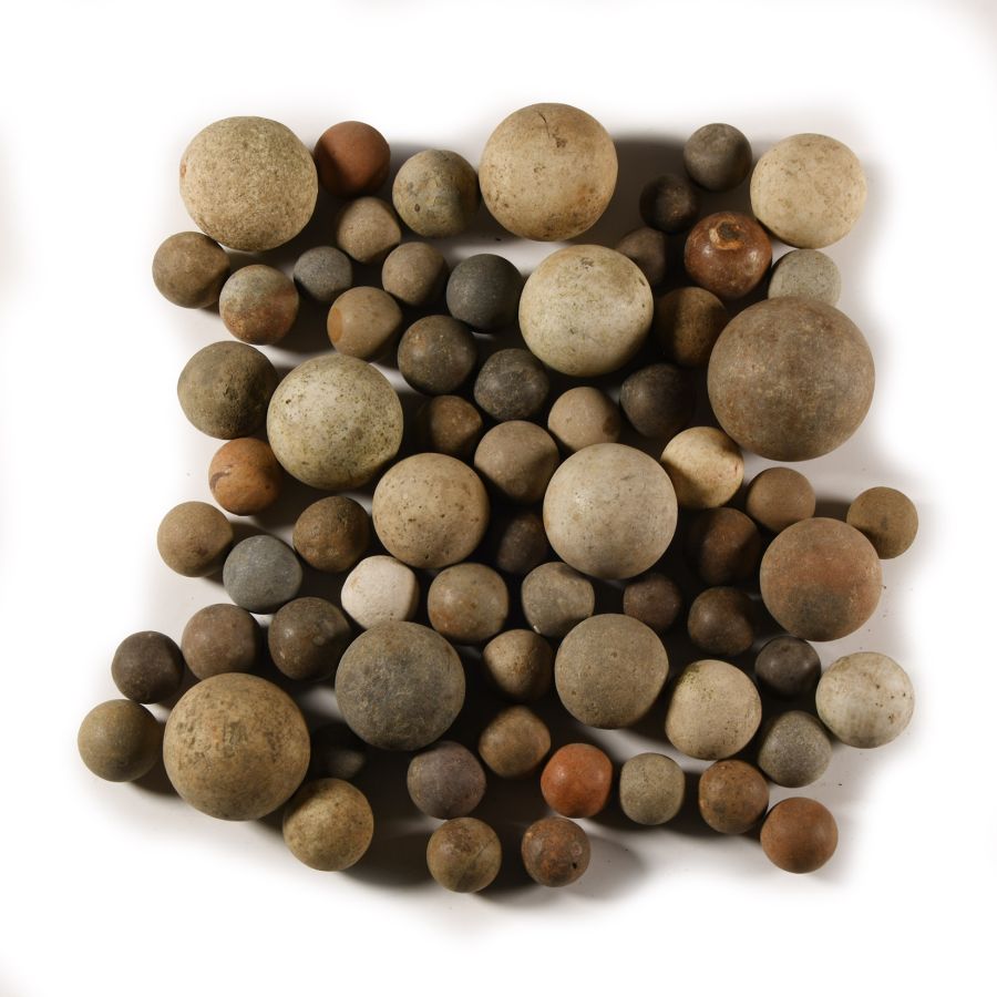 Post Medieval 'Thames' Stone and Ceramic Marble Collection