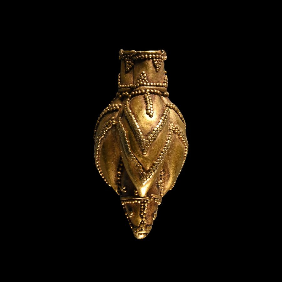 Byzantine Gold Staff Finial