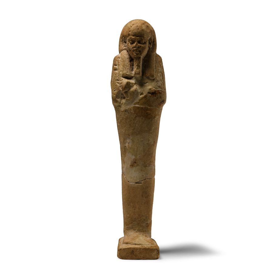 Egyptian Faience Shabti for Horemakhbit
