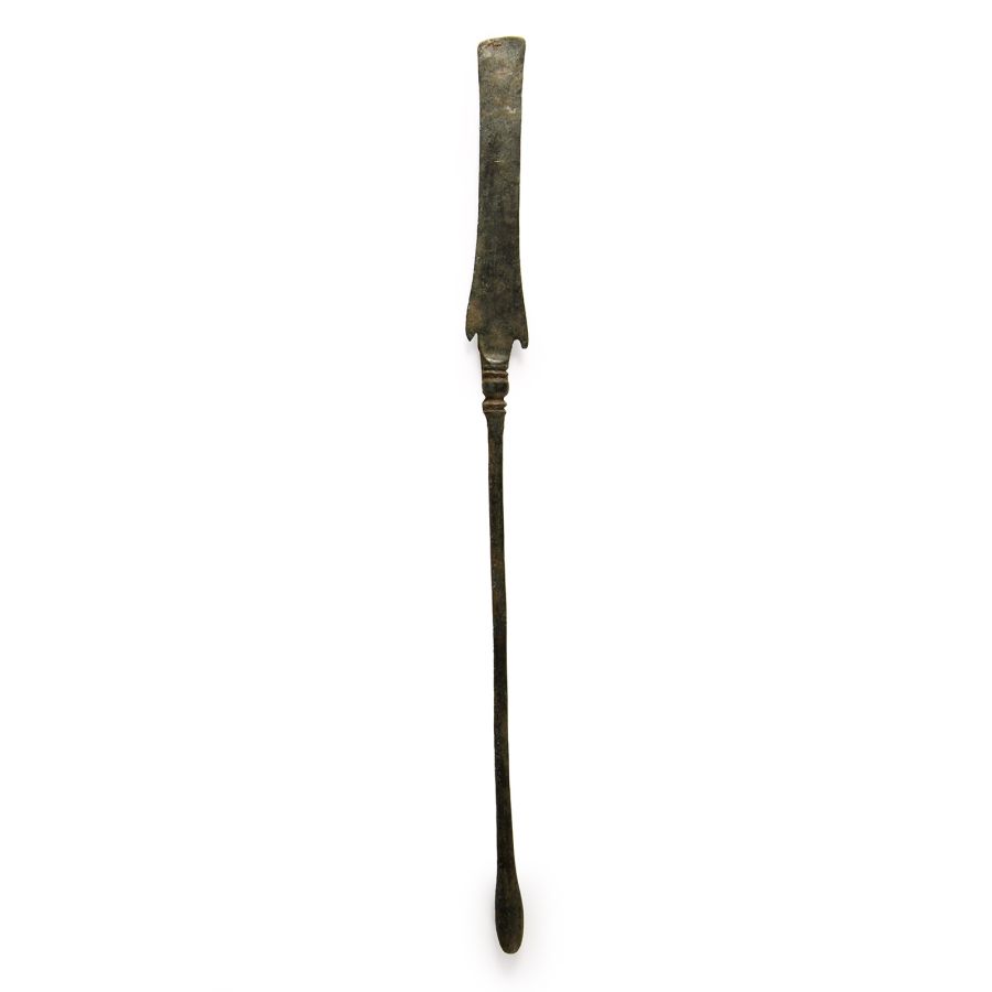 Roman Bronze Ligula Medical Instrument