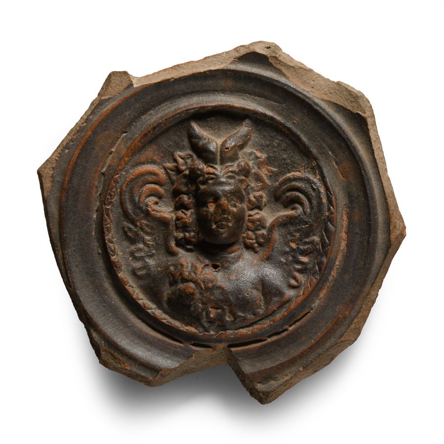 Roman Decorated Terracotta Fragment