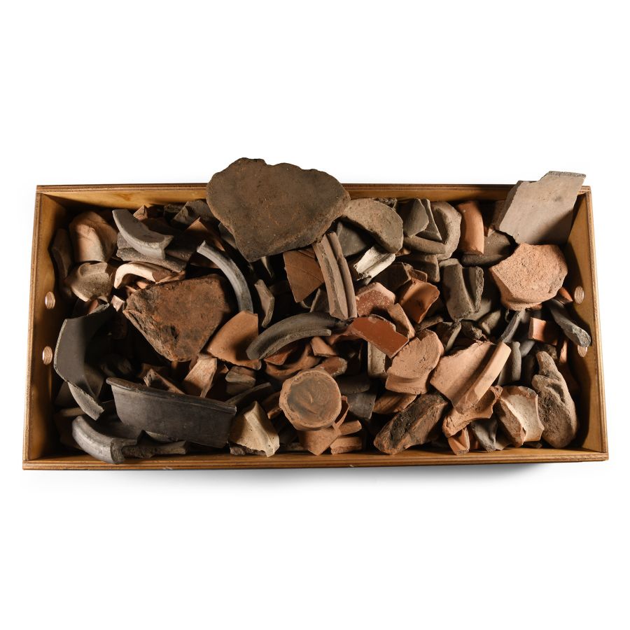 Romano-British British-Found Pottery Sherds