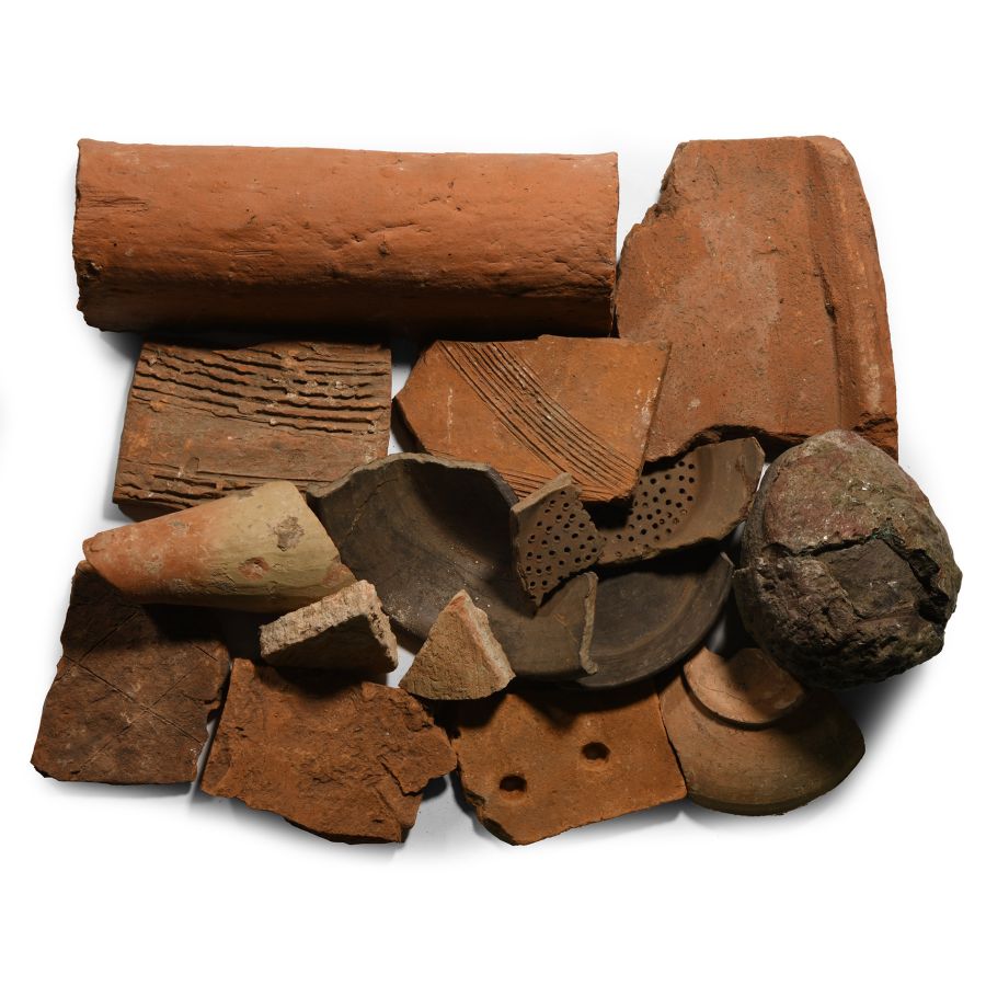 Romano-British Pottery Sherd Collection
