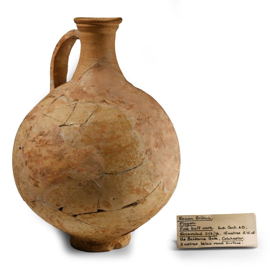 Romano-British 'Colchester' Buff Ware Jug