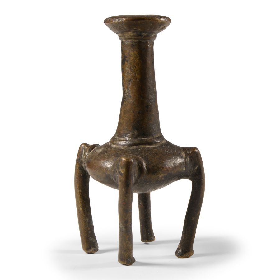 South East Asian Bronze Kohl Pot