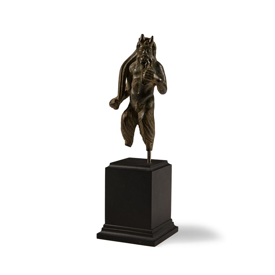 Roman Bronze Figure of Pan