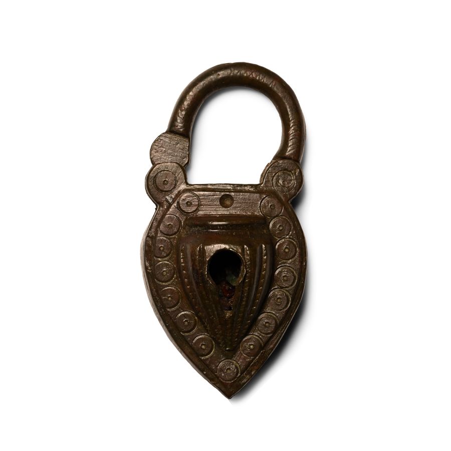 Medieval Bronze Padlock