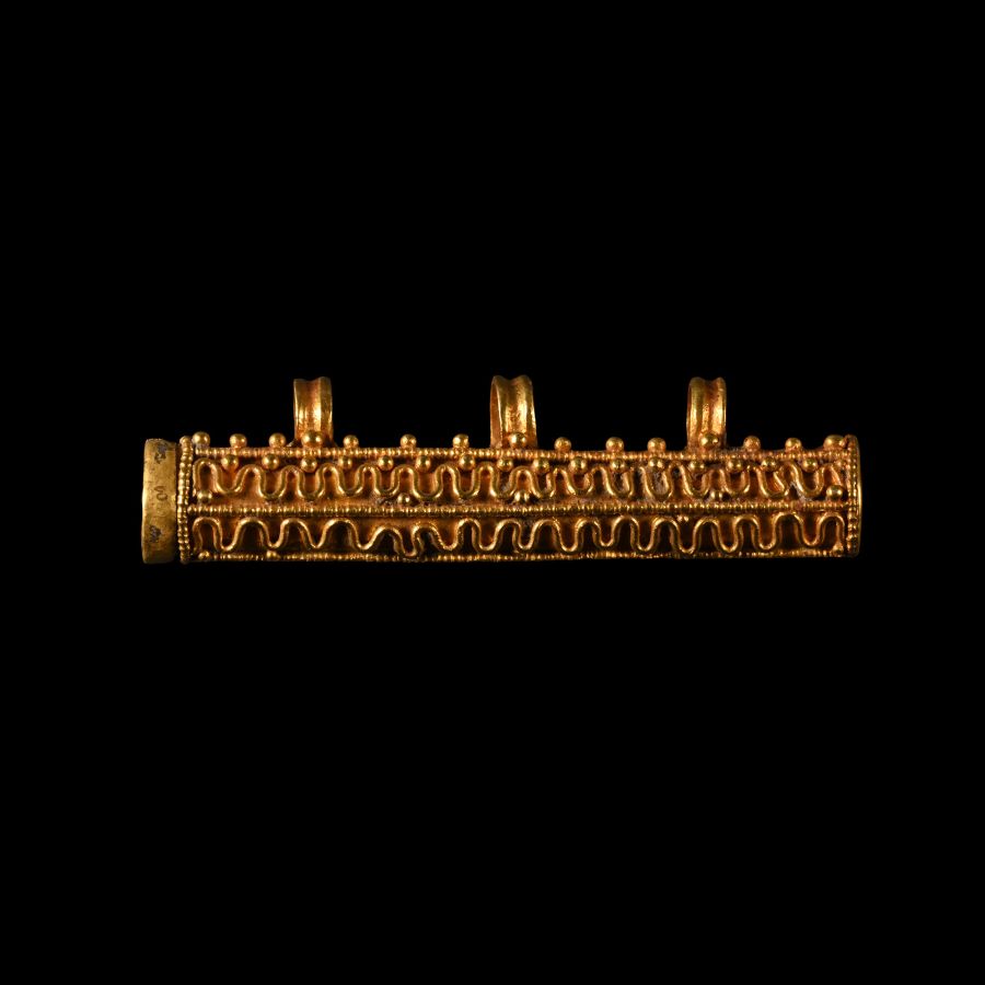 Roman Gold Amulet Holder