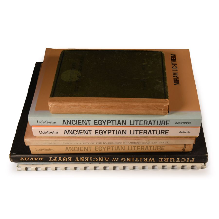Archaeological Books - Ancient Egyptian Books on Writing and Literature