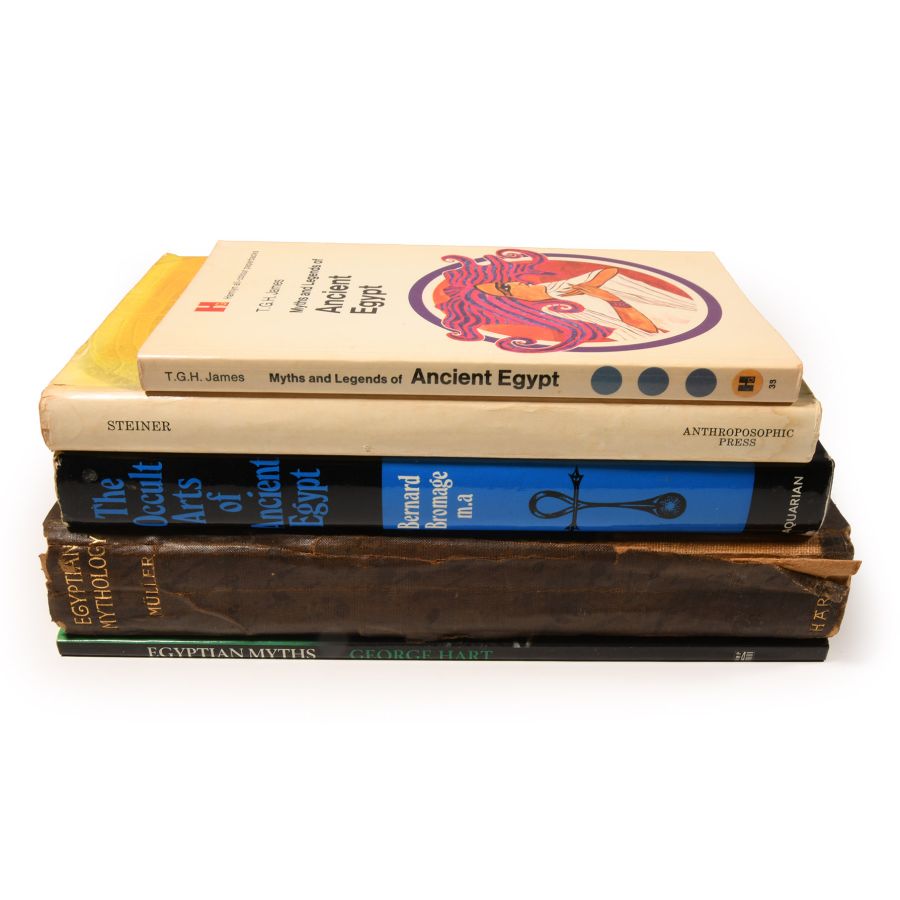 Archaeological Books - Myths and Legends of Ancient Egypt and Other Titles
