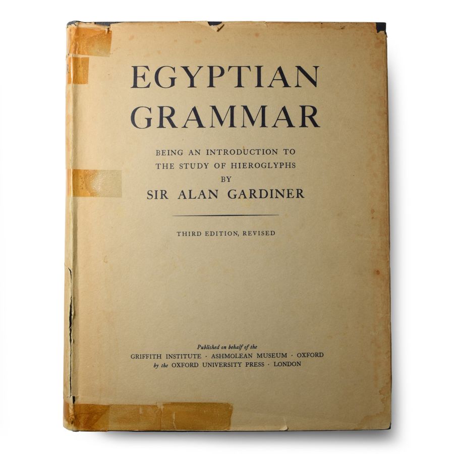 Archaeological Books - Egyptian Grammar - Being an Introduction to the Study of Hieroglyphs