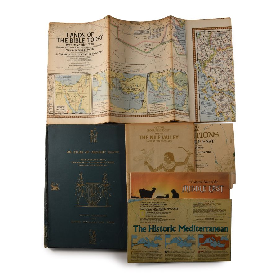 Archaeological Books - An Atlas of Ancient Egypt and Other Maps