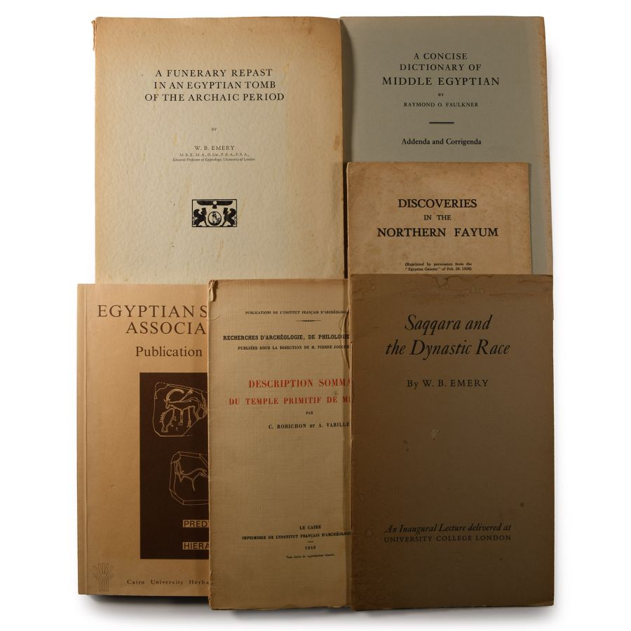 Archaeological Books - Ancient Egyptian Research Discoveries - Various Titles
