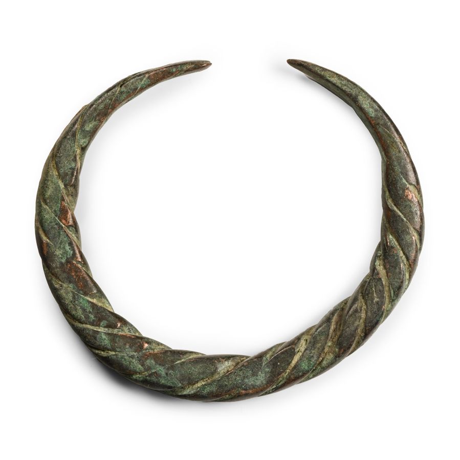 Viking Age Bronze Twisted Bracelet