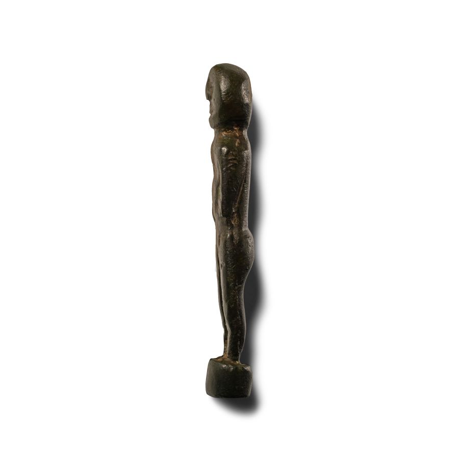 'The Hoxne Priory' Anglo-Saxon Bronze Anthropomorphic Figurine
