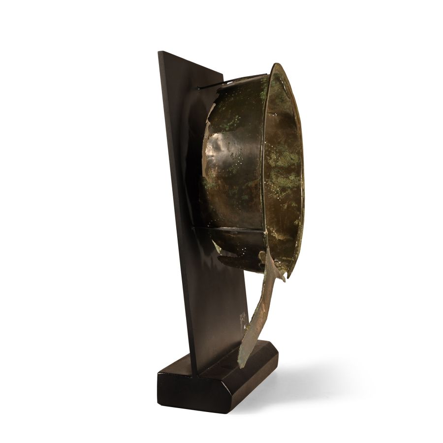 Large Roman Bronze Wine Strainer