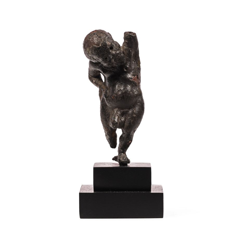 Hellenistic or Roman Bronze Grotesque Figure