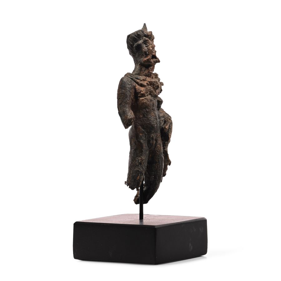 Roman Bronze Statuette of Mercury