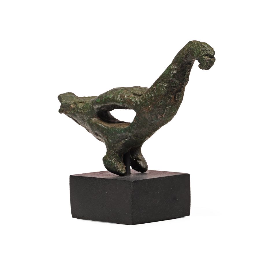 Western Asiatic Bronze Bird Finial