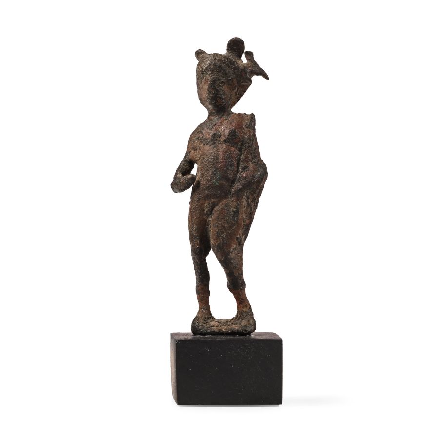 Roman Bronze Statuette of Mercury