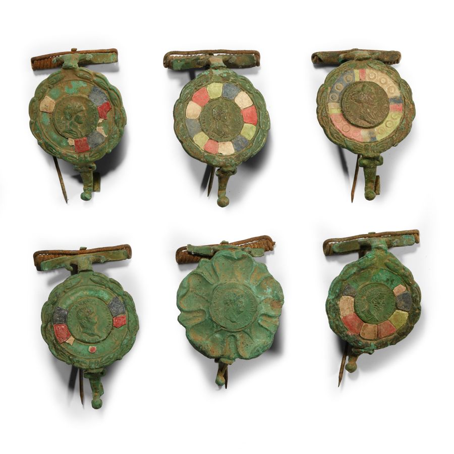Bronze Brooch Group