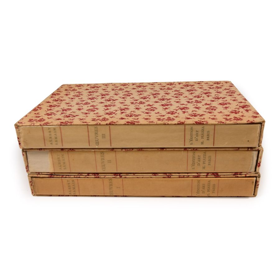 General Books - Oeuvres de Albert Samain (Three volumes)