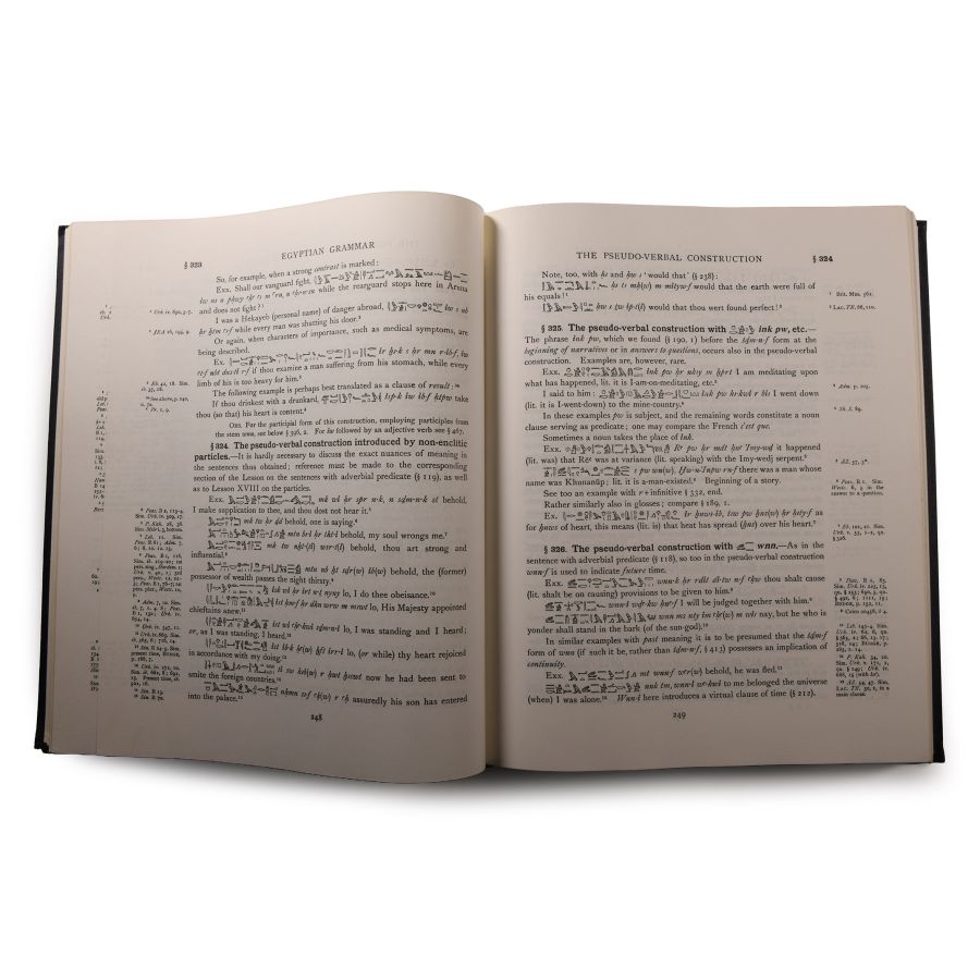 Archaeological Books - Egyptian Grammar