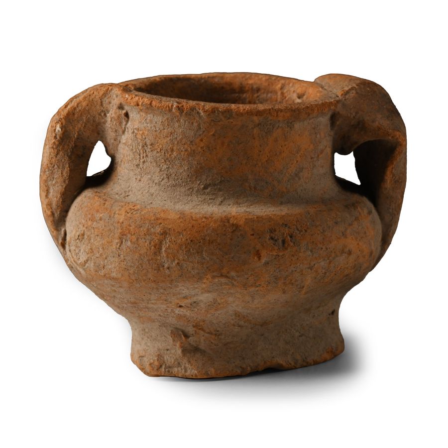 Western Asiatic Miniature Terracotta Amphora